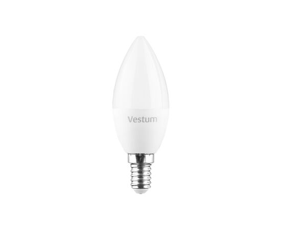 Лампочка Vestum LED C37 6W 3000K 220V E14 (1-VS-1304)