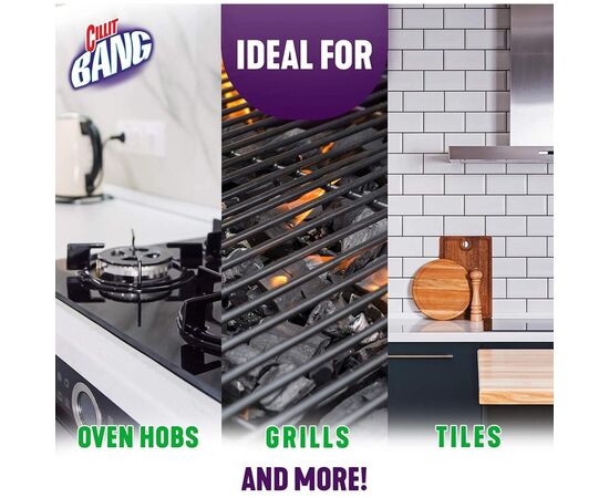 Спрей для чистки кухни Cillit Bang Антижир+Сияние 750 мл (5900627024210), изображение 3 Спрей для чистки кухни Cillit Bang Антижир+Сияние 750 мл (5900627024210), изображение 3