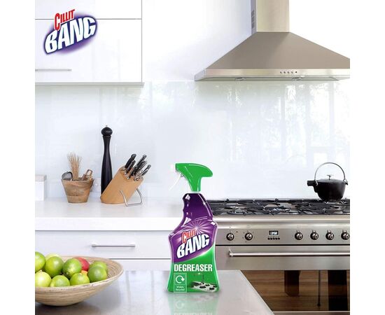 Спрей для чистки кухни Cillit Bang Антижир+Сияние 750 мл (5900627024210), изображение 4 Спрей для чистки кухни Cillit Bang Антижир+Сияние 750 мл (5900627024210), изображение 4