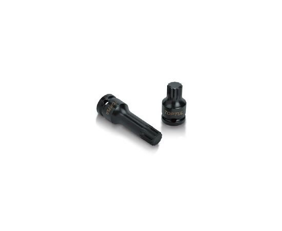Головка торцевая Toptul ударная SPLINE М16 L77мм 1/2" (KADB1616L)