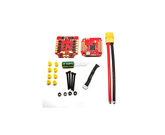 Полетный стек FLYTEX Fuzia F405 + ESC 65A 6S V3 упаковка 100шт (WVST4-BOX), изображение 3 Полетный стек FLYTEX Fuzia F405 + ESC 65A 6S V3 упаковка 100шт (WVST4-BOX), изображение 3