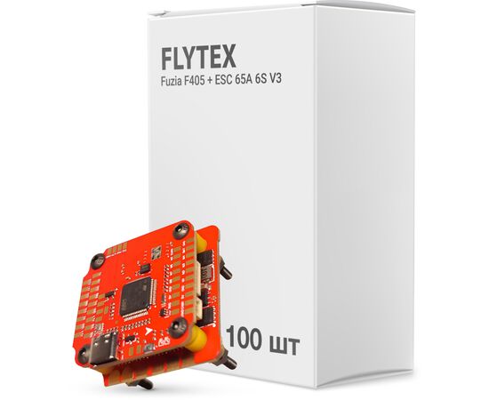 Політний стек FLYTEX Fuzia F405 + ESC 65A 6S V3 упаковка 100шт (WVST4-BOX)