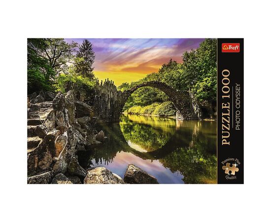 Пазл Trefl Premium Мост Ракоца в Кромлау, Германия 1000 элементов (5900511108118), изображение 2 Пазл Trefl Premium Мост Ракоца в Кромлау, Германия 1000 элементов (5900511108118), изображение 2