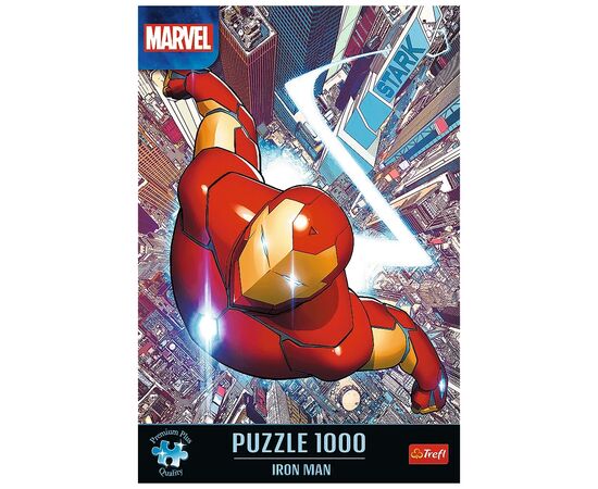 Пазл Trefl Premium Marvel Heroes Железный человек 1000 элементов (5900511108620), изображение 2 Пазл Trefl Premium Marvel Heroes Железный человек 1000 элементов (5900511108620), изображение 2