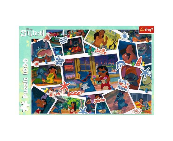 Пазл Trefl Lilo&Stitch Сладкие воспоминания 1000 элементов (5900511108828), изображение 2 Пазл Trefl Lilo&Stitch Сладкие воспоминания 1000 элементов (5900511108828), изображение 2