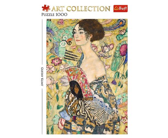 Пазл Trefl Art Дама с веером 1000 элементов (5900511109252), изображение 2 Пазл Trefl Art Дама с веером 1000 элементов (5900511109252), изображение 2