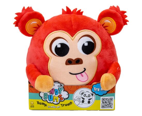 Интерактивная игрушка Windy Bums Обезьяна (3858893908548), изображение 2 Интерактивная игрушка Windy Bums Обезьяна (3858893908548), изображение 2