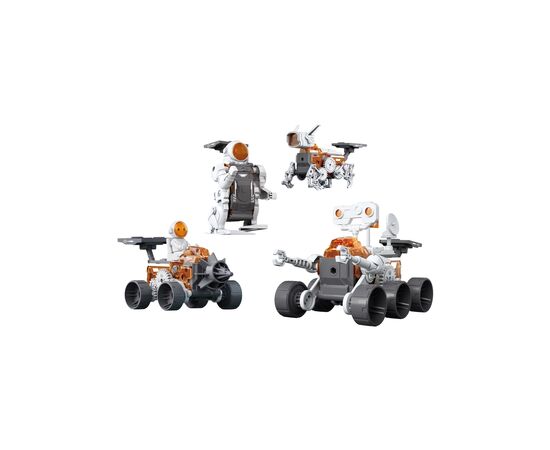 Конструктор Stem 4 в 1 Космическое приключение 138 деталей (3858894673049), изображение 2 Конструктор Stem 4 в 1 Космическое приключение 138 деталей (3858894673049), изображение 2