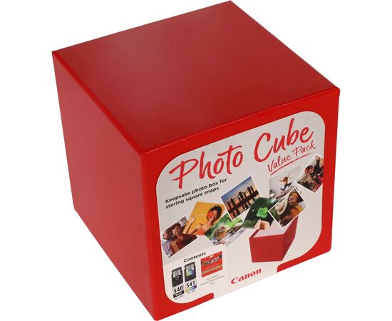 Картридж Canon PG-540 Photo Cube PG-540/CL-541 BK, Color+ PP-201 Photo Paper (5225B012), изображение 3 Картридж Canon PG-540 Photo Cube PG-540/CL-541 BK, Color+ PP-201 Photo Paper (5225B012), изображение 3