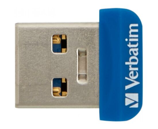 USB флеш накопитель Verbatim 16GB Store 'n' Stay NANO Blue USB 3.0 (98709)