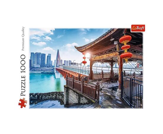 Пазл Trefl Чунцин, Китай 1000 элементов (5900511107210), изображение 2 Пазл Trefl Чунцин, Китай 1000 элементов (5900511107210), изображение 2