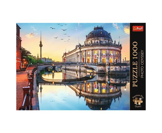 Пазл Trefl Premium Музей Боде в Берлине, Германия 1000 элементов (5900511108125), изображение 2 Пазл Trefl Premium Музей Боде в Берлине, Германия 1000 элементов (5900511108125), изображение 2