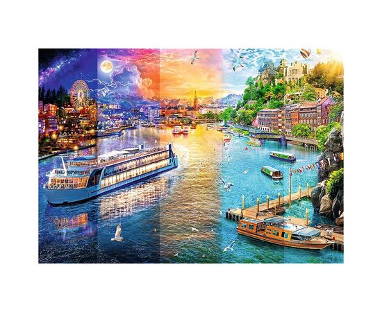 Пазл Trefl Premium Речной круиз 1000 элементов (5900511108606), изображение 3 Пазл Trefl Premium Речной круиз 1000 элементов (5900511108606), изображение 3