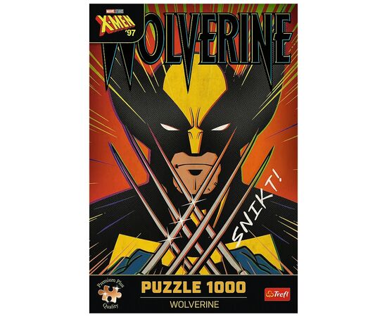Пазл Trefl Premium Marvel Heroes Росомаха 1000 элементов (5900511108637), изображение 2 Пазл Trefl Premium Marvel Heroes Росомаха 1000 элементов (5900511108637), изображение 2
