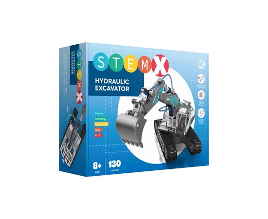Конструктор Stem Гидравлический экскаватор 130 деталей (3858894671601)