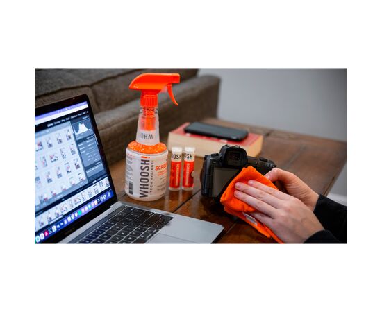 Спрей для очистки Whoosh! Screen Shine 500ml + microfiber 35cm x 35cm (1FG500WBOX), изображение 3 Спрей для очистки Whoosh! Screen Shine 500ml + microfiber 35cm x 35cm (1FG500WBOX), изображение 3