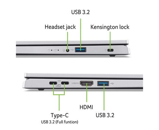 Ноутбук Acer Aspire Go AG15-21P (NX.J8TEU.009), изображение 2 Ноутбук Acer Aspire Go AG15-21P (NX.J8TEU.009), изображение 2