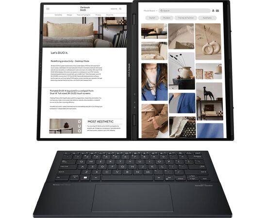 Ноутбук ASUS Zenbook DUO UX8406CA-QL049W (90NB14X1-M001S0), зображення 2