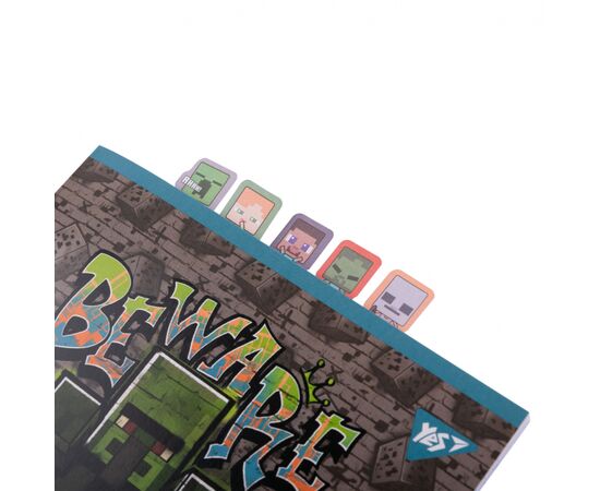 Стикер-закладка Yes Minecraft бумажные 55х15 мм, 100 шт (5x20) (170409), изображение 3 Стикер-закладка Yes Minecraft бумажные 55х15 мм, 100 шт (5x20) (170409), изображение 3