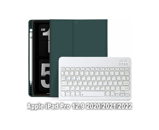 Чохол до планшета BeCover with Keyboard Apple iPad Pro 12.9 2020/2021/2022 Dark Green (709681)