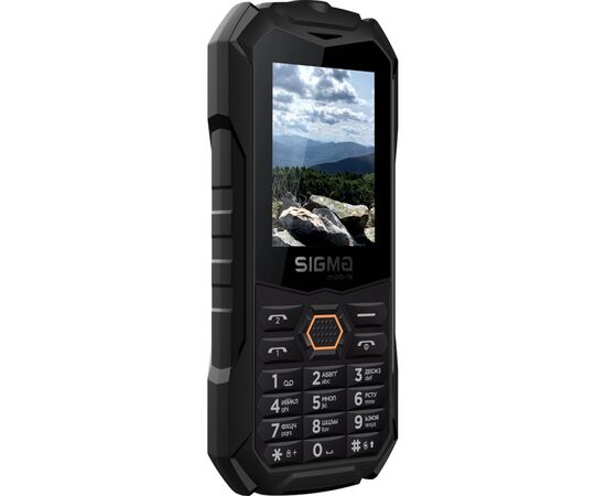 Мобільний телефон Sigma X-treme PV68 Black Orange (4827798738221), зображення 4 Мобільний телефон Sigma X-treme PV68 Black Orange (4827798738221), зображення 4