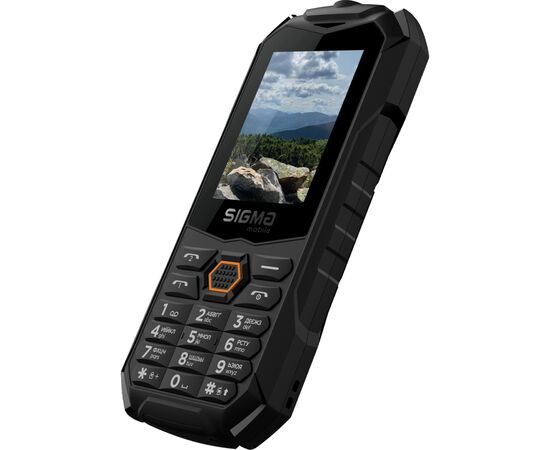 Мобільний телефон Sigma X-treme PV68 Black Orange (4827798738221), зображення 6 Мобільний телефон Sigma X-treme PV68 Black Orange (4827798738221), зображення 6