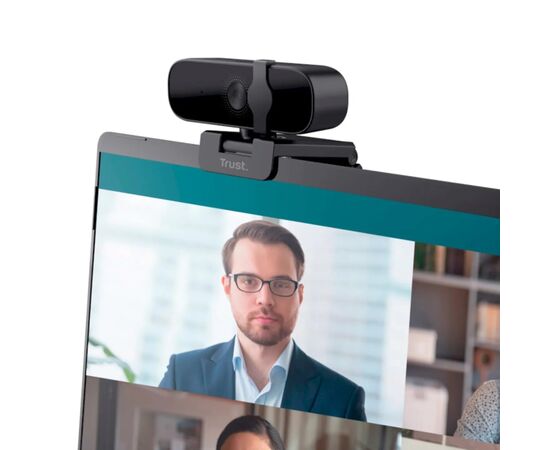 Веб-камера Trust Tanor 1080p Full HD Black (25548), изображение 7 Веб-камера Trust Tanor 1080p Full HD Black (25548), изображение 7