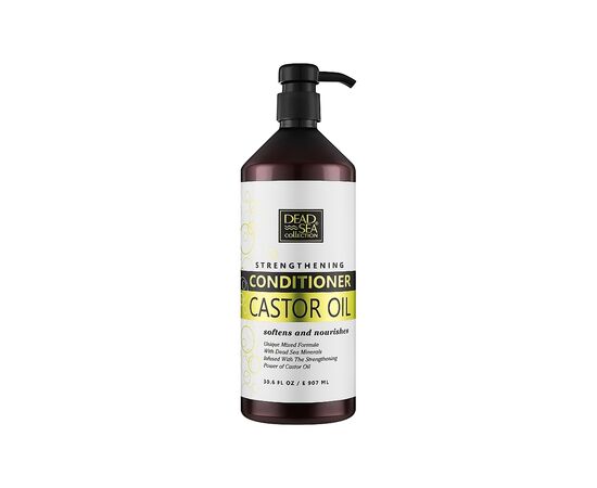 Кондиционер для волос Dead Sea Collection С касторовым маслом 907 мл (7290107423847)
