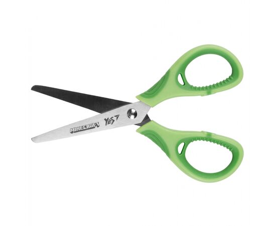 Ножницы Yes Minecraft 13см с резиновыми вставками (480430), изображение 2 Ножницы Yes Minecraft 13см с резиновыми вставками (480430), изображение 2