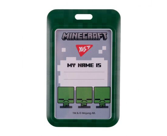 Бейдж Yes вертикальный Minecraft слайдер (940322)