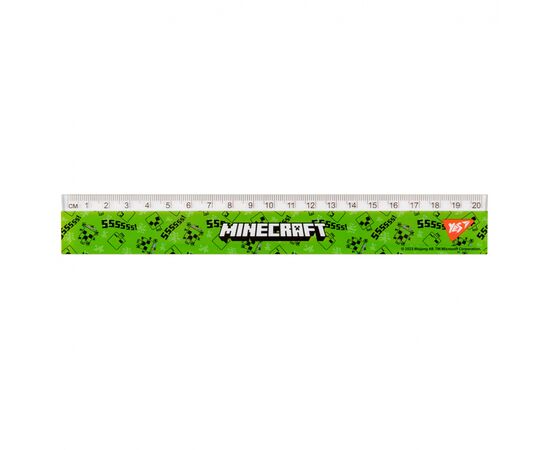Линейка Yes Minecraft Spring 20 см (370666)
