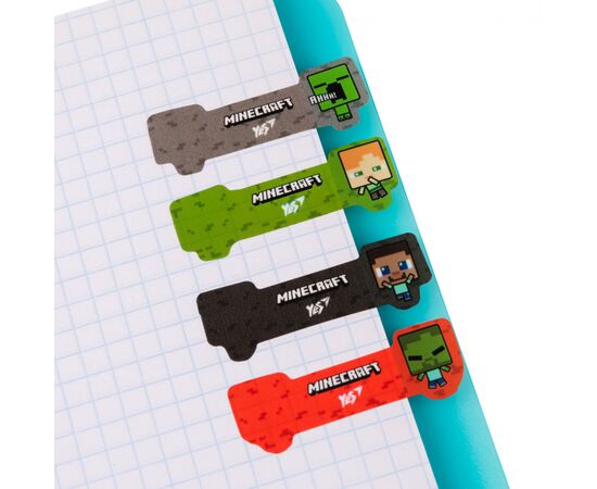 Стикер-закладка Yes Pop-up Minecraft пластик 80 шт (170427), изображение 2 Стикер-закладка Yes Pop-up Minecraft пластик 80 шт (170427), изображение 2