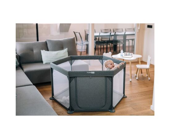 Детский манеж FreeON HEXAGON Grey (44459), изображение 4 Детский манеж FreeON HEXAGON Grey (44459), изображение 4