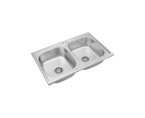 Мийка кухонна Kroner Satin-5080Z08180N (CV022822), зображення 2 Мийка кухонна Kroner Satin-5080Z08180N (CV022822), зображення 2