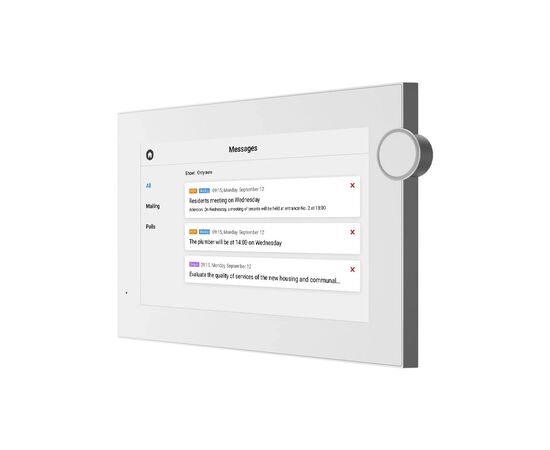 Відеодомофон Bas-IP AZ-07L Android white, зображення 3 Відеодомофон Bas-IP AZ-07L Android white, зображення 3