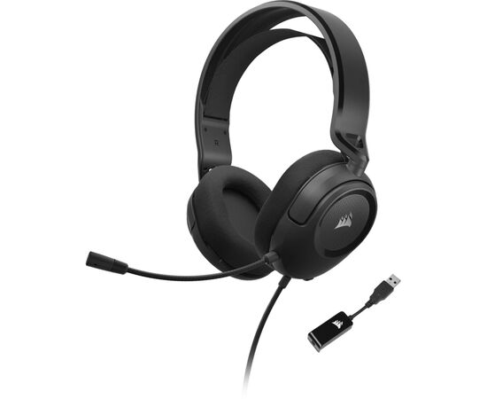 Наушники Corsair HS35 Surround v2 Multiplatform Gaming Carbon (CA-9011386-EU)