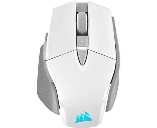 Мишка Corsair M65 RGB Ultra Wireless White (CH-9319511-EU2), зображення 3 Мишка Corsair M65 RGB Ultra Wireless White (CH-9319511-EU2), зображення 3