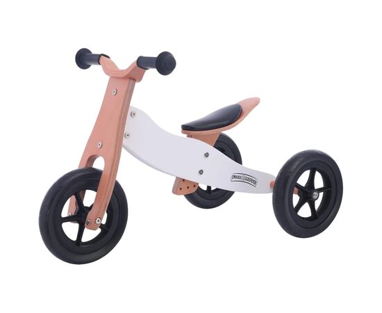 Беговел FreeON Free2Move 2 в 1 коричнево - білий (42868)