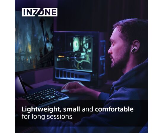 Наушники Sony INZONE Buds White (WFG700NW.CE7), изображение 9 Наушники Sony INZONE Buds White (WFG700NW.CE7), изображение 9