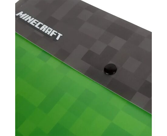 Папка - конверт Yes А4 на кнопке Minecraft (492082), изображение 2