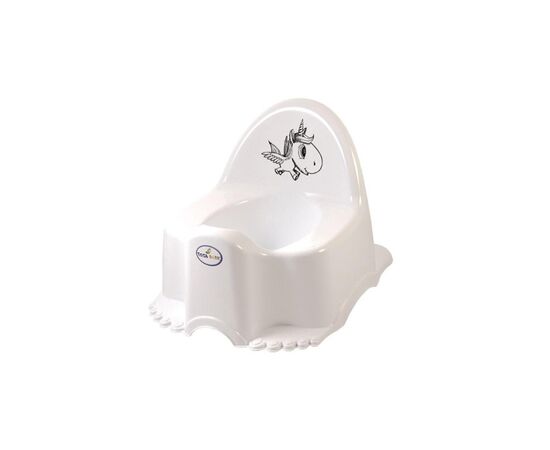 Горшок Tega Baby з музикою Unicorn white (PO-055-103)