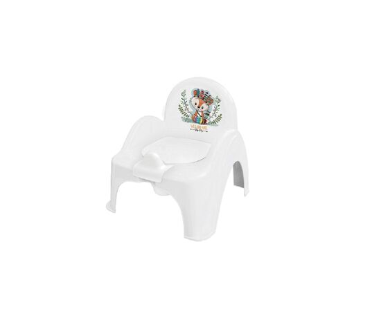 Горшок Tega Baby WILD&FREE LITTLE FOX стілець, white green (DZ-007-103-LISEK)