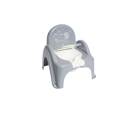 Горшок Tega Baby OWLS стілець,з музикою, антиковзкий grey (PO-064-106)
