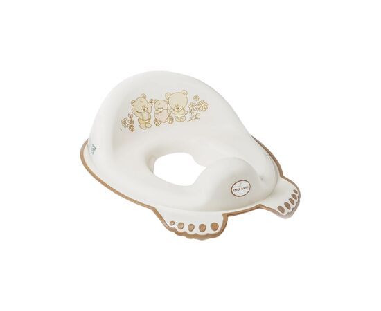 Накладка на унитаз Tega Baby Teddy Bea антиковзка, beige (MS-016-119)
