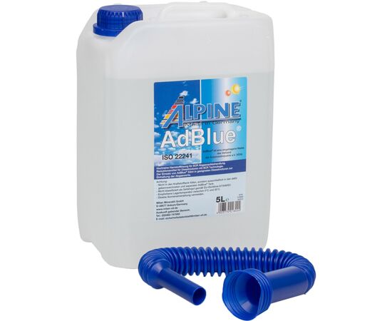 Присадка автомобильная Alpine AdBlue ISO 22 241 - 5л (9004-5), изображение 2 Присадка автомобильная Alpine AdBlue ISO 22 241 - 5л (9004-5), изображение 2