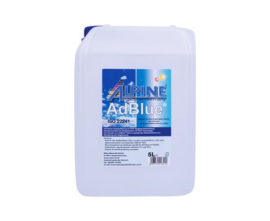 Присадка автомобільна Alpine AdBlue ISO 22 241 - 5л (9004-5)