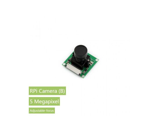 Камера FPV Waveshare RPi Camera (B) (8193), зображення 5 Камера FPV Waveshare RPi Camera (B) (8193), зображення 5