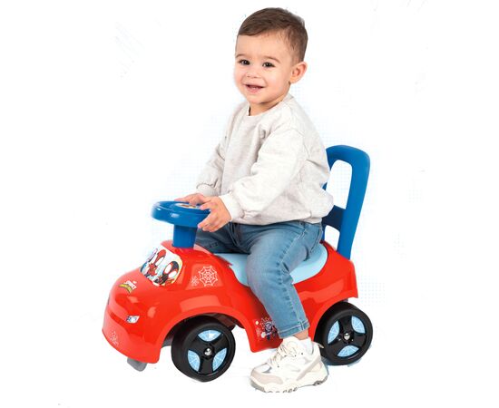 Чудомобиль Smoby Марвел. Спiдi 54х27х40 см, 10 мic.+ (720546), изображение 4 Чудомобиль Smoby Марвел. Спiдi 54х27х40 см, 10 мic.+ (720546), изображение 4