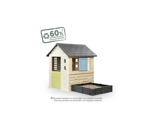 Игровой домик Smoby Life Райдужний, садовий з пісочнецею або грядкою 2 в 1 (7600810740), изображение 4 Игровой домик Smoby Life Райдужний, садовий з пісочнецею або грядкою 2 в 1 (7600810740), изображение 4