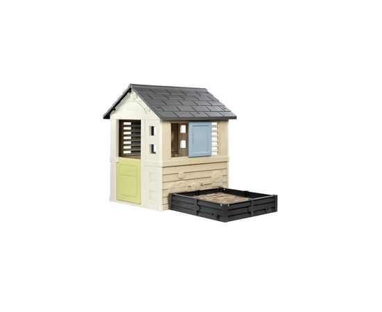Игровой домик Smoby Life Райдужний, садовий з пісочнецею або грядкою 2 в 1 (7600810740)